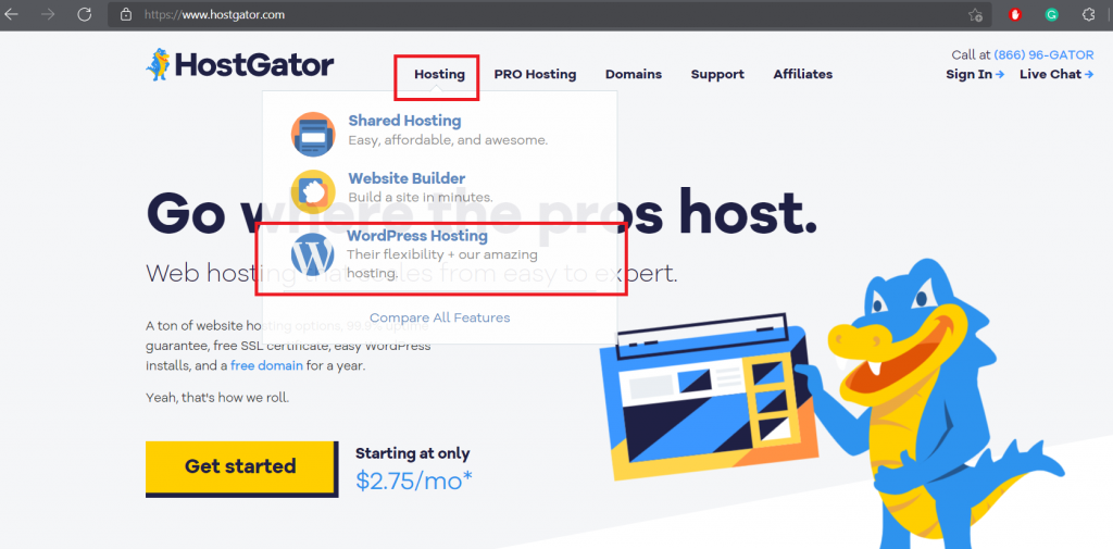 Set up your Web Host