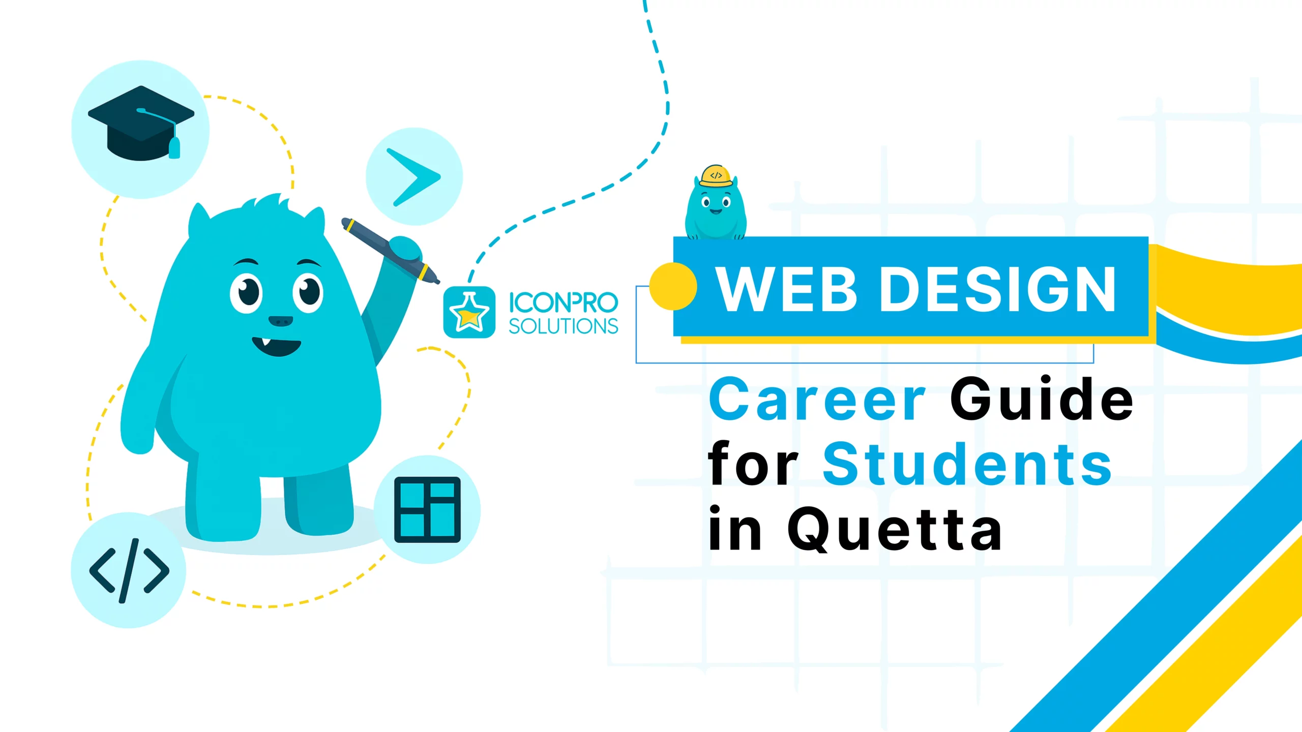 Student in Quetta learning web design at home