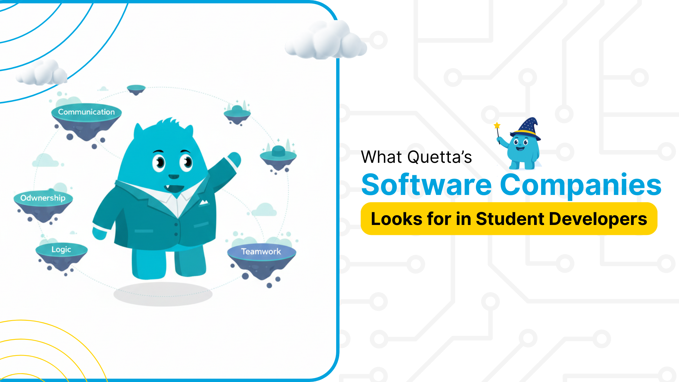 student developers working at software company in Quetta